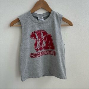 Alabama Crimson Tide grey tank top